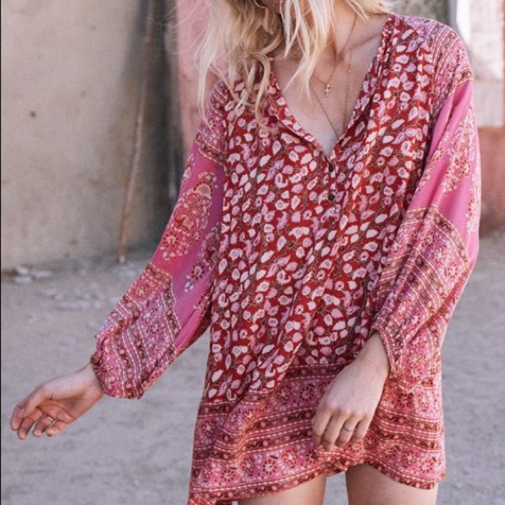 Spell & The Gypsy Collective Delirium Smock Mini